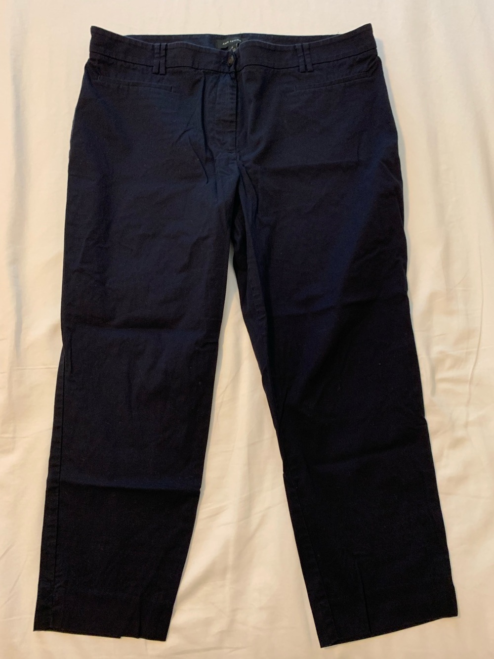 Ann Taylor Woman’s Navy Stretch Chino Pants